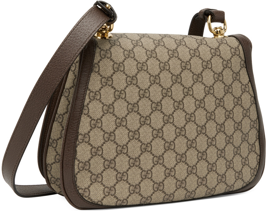 Gucci Beige Medium Interlocking G Blondie Shoulder Bag