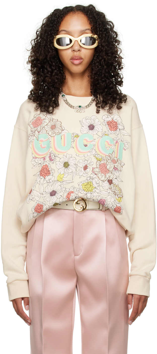 Gucci Beige Lovelight Sweatshirt