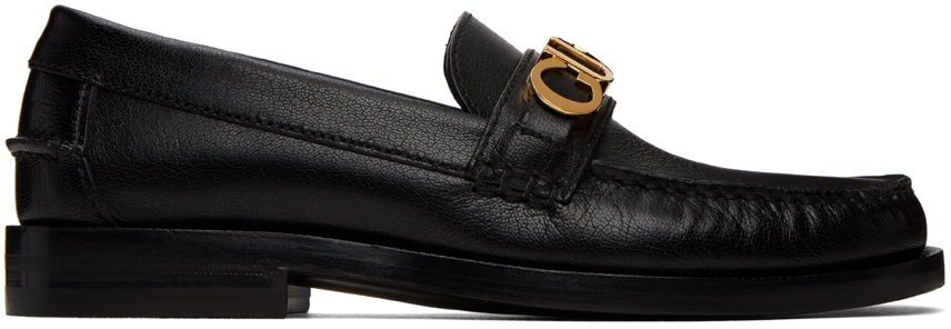 Gucci: Black Leather Loafers | SSENSE