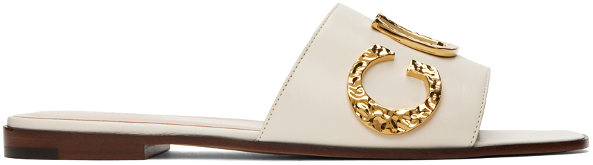 Gucci Off-White Cara Sandals