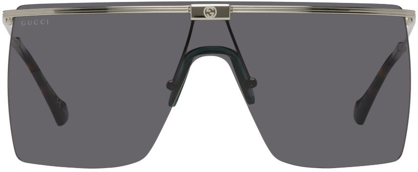 Ssense Uomo Accessori Occhiali da sole Silver Aero Sunglasses 