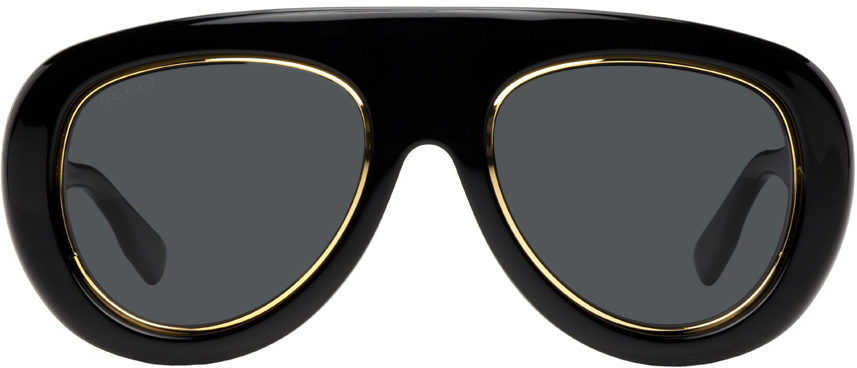 Ssense Uomo Accessori Occhiali da sole Tortoiseshell GV40006U Sunglasses 