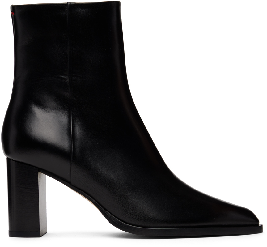Black Gloria Boots by Aeyde on Sale