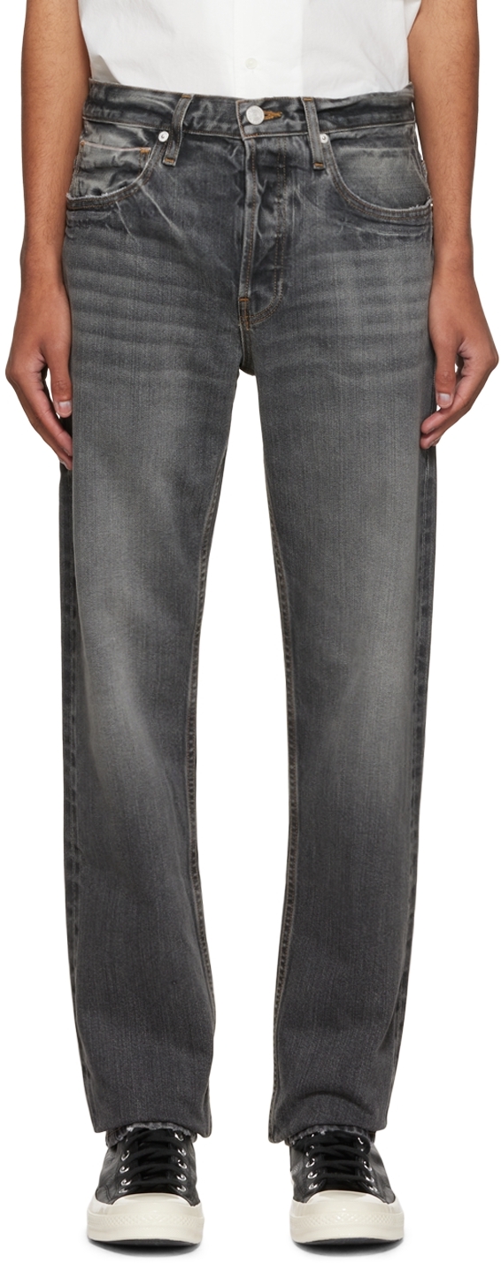 FRAME Gray Rigid Denim Jeans