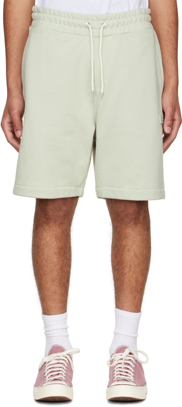 Gray Cotton Shorts