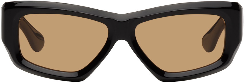 Port Tanger: Black Kaswara Sunglasses | SSENSE UK