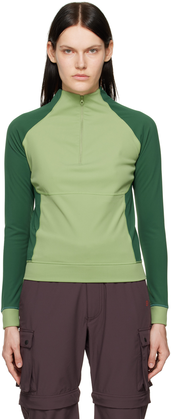 Otti Green Thermal Hike Top In 21708287 Loden Frost