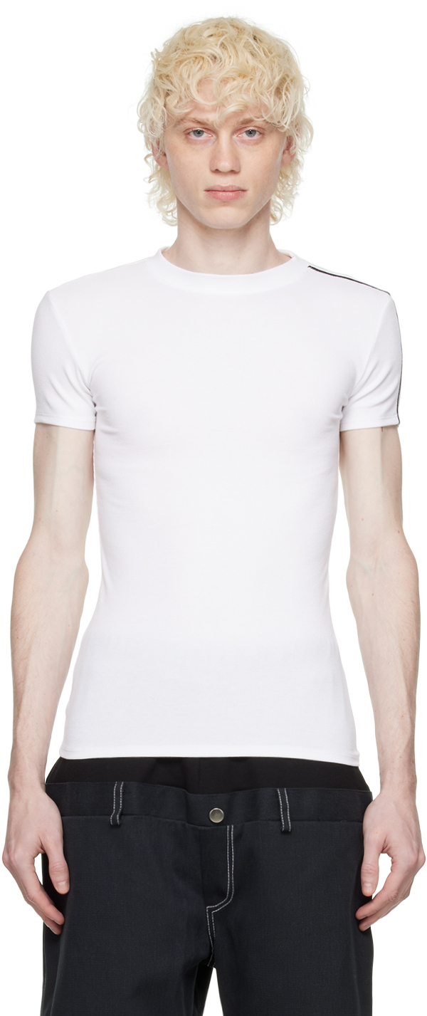 Peter Do: White Crewneck T-Shirt | SSENSE Canada