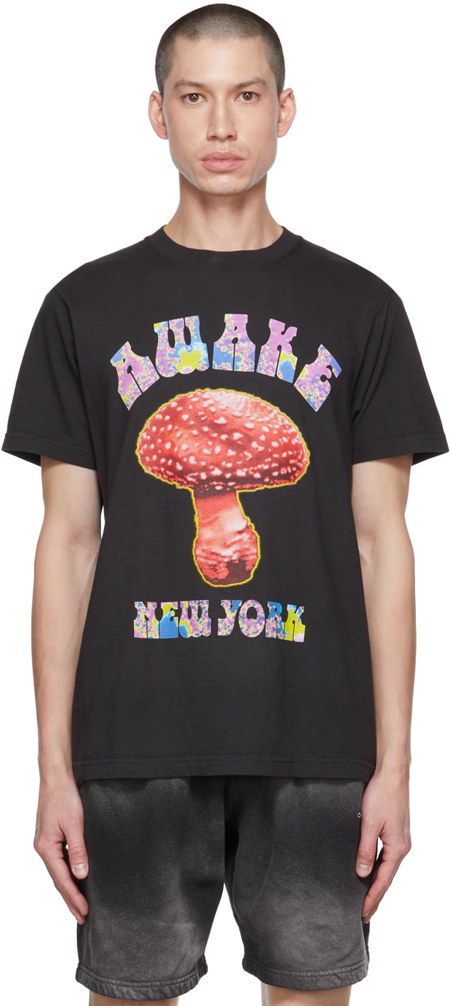 Black Mushroom T-Shirt