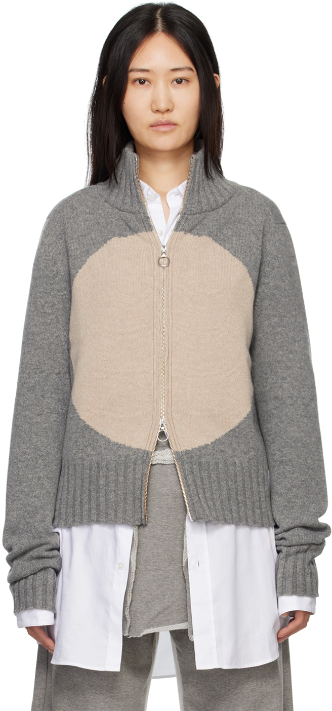 Pull Col V Edward Spiers Taille XL - Blanc, Motif Losange, En Coton, Occasion Très Bon état
