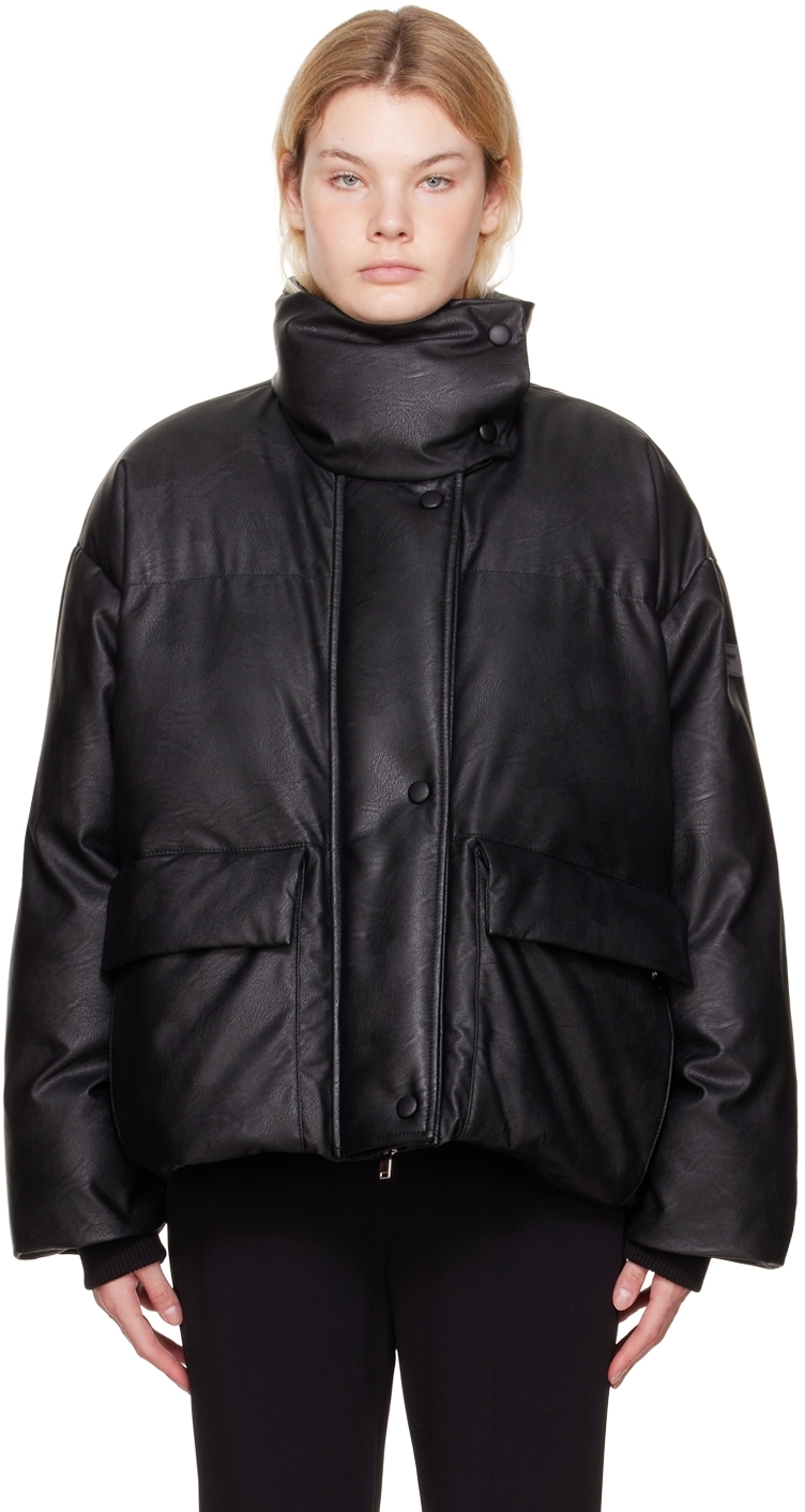 Black Alter Mat Puffer Jacket