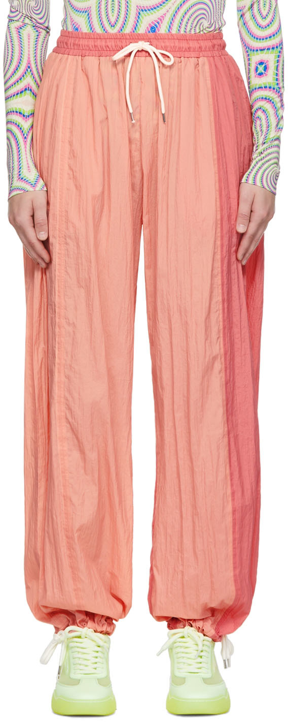 Pink Nylon Lounge Pants