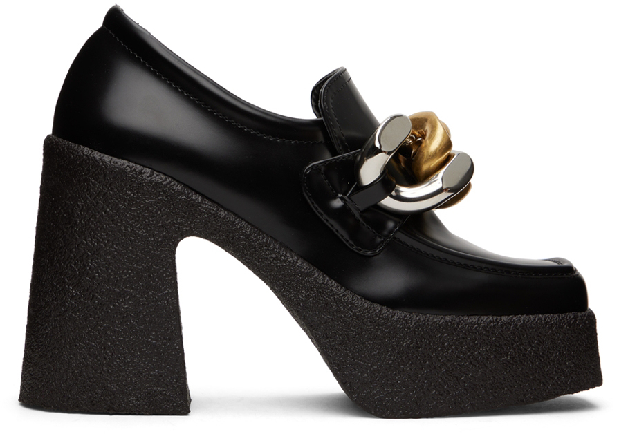 Chaussures à talon haut Skyla noires Stella McCartney en solde