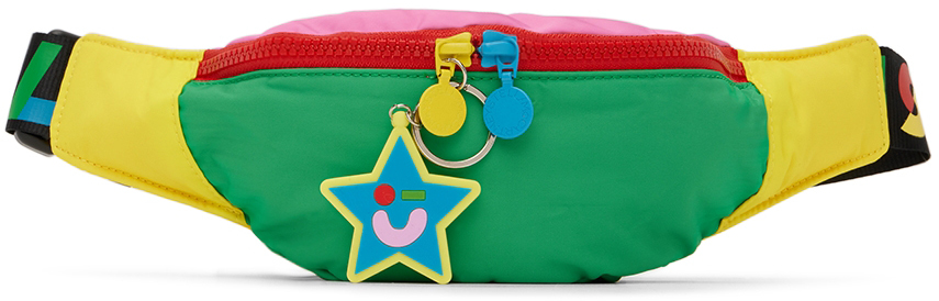 Stella McCartney Kids Multicolor Colorblocked Belt Bag