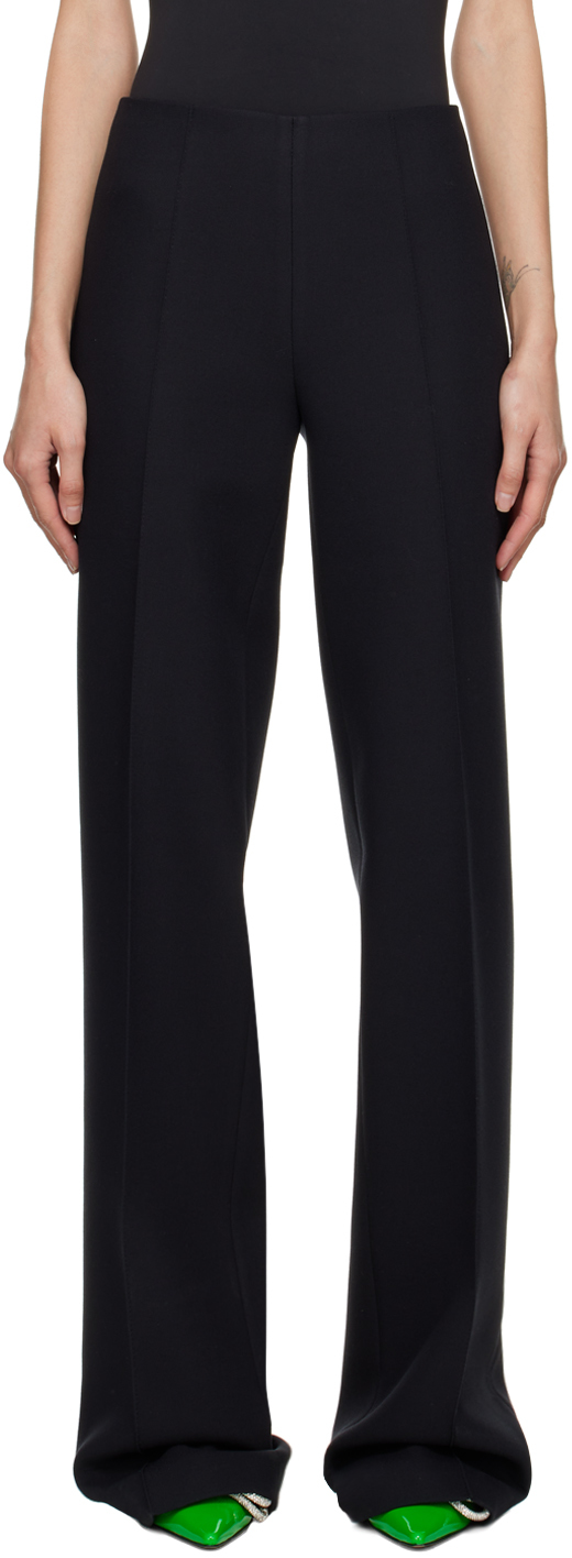 NUÉ: Black Tube Trousers | SSENSE