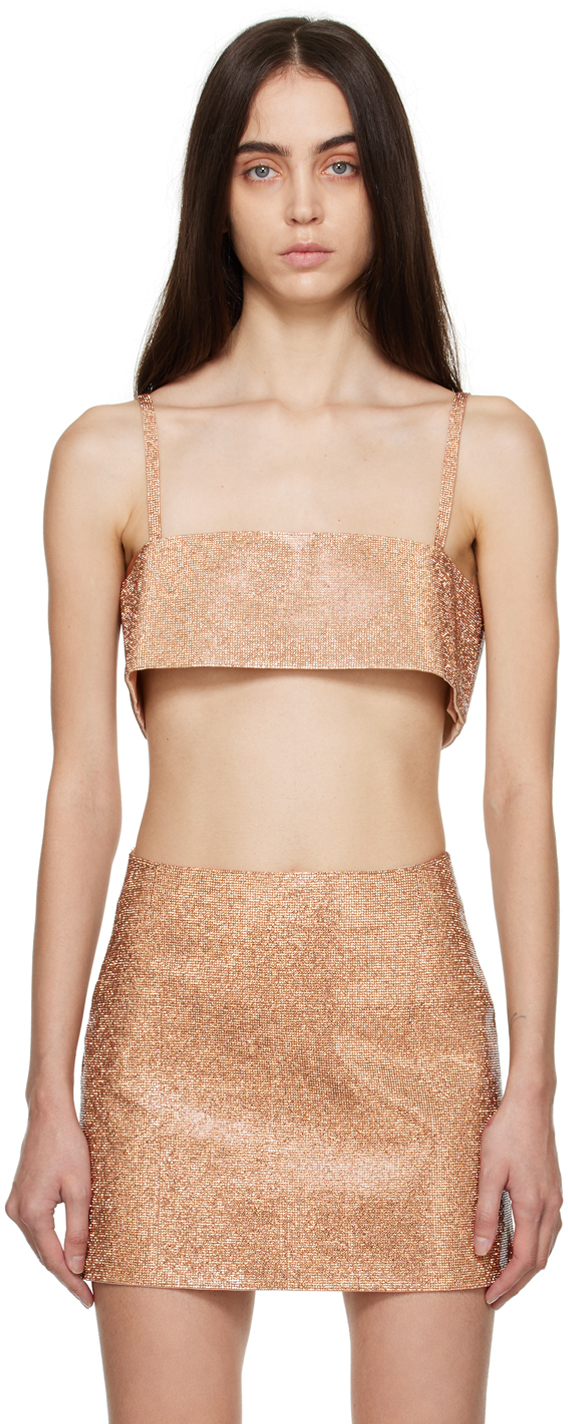 Gold Rhinestone Camisole