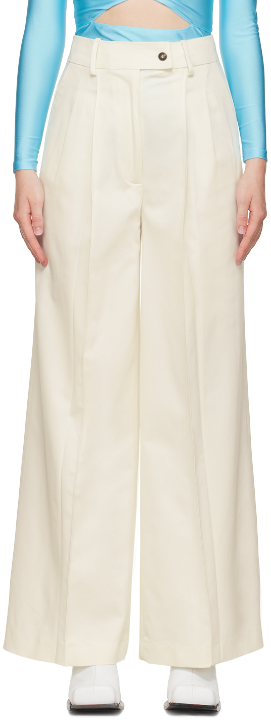 White Lehen Trousers