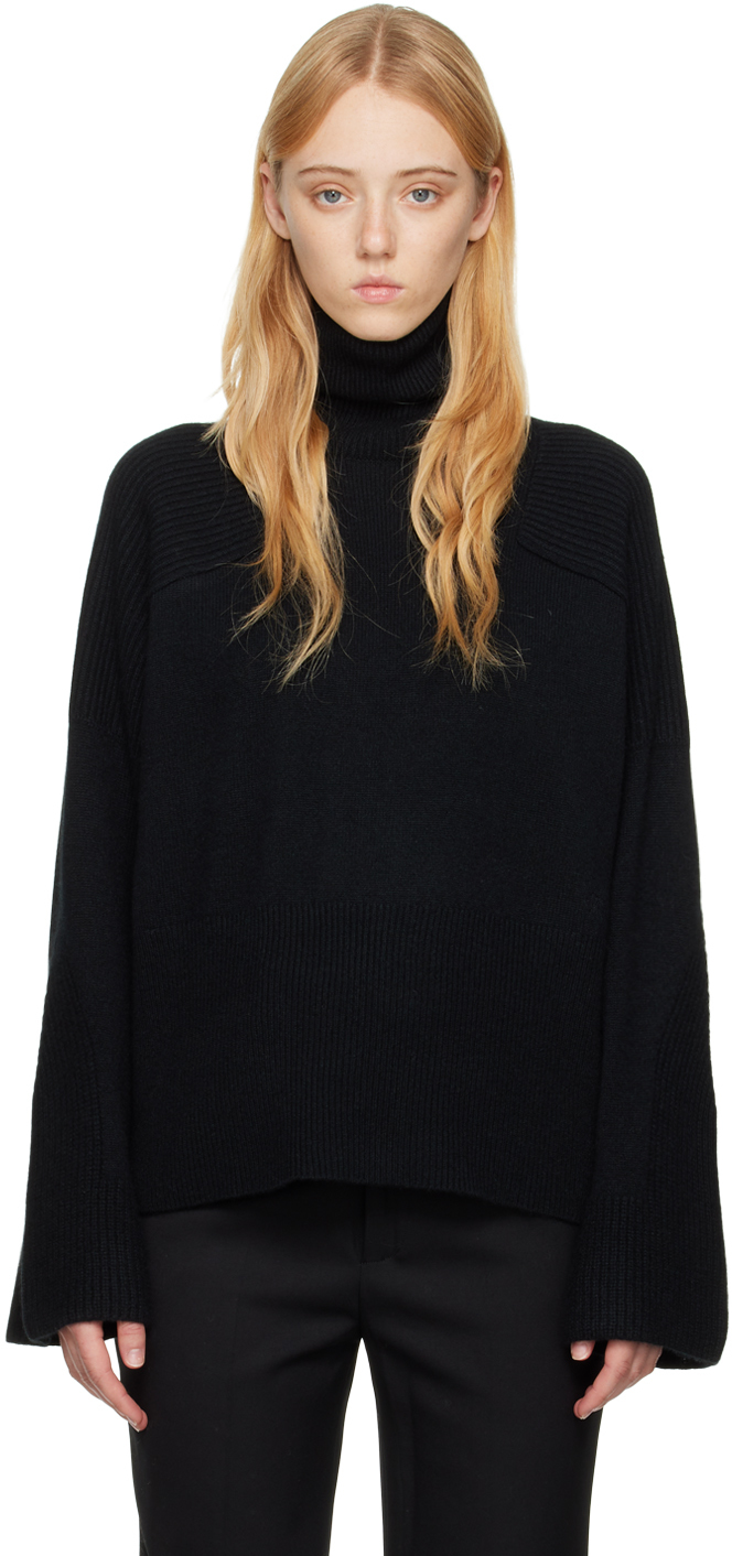 Loulou Studio Black Maren Sweater