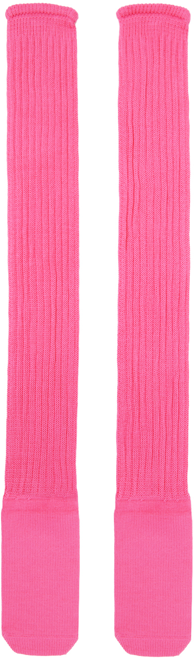 Bernhard Willhelm Pink Cotton Socks