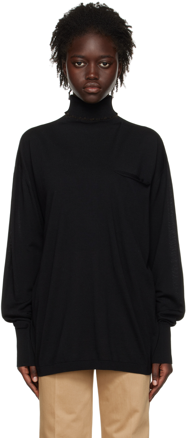 SSENSE Exclusive Black Lettuce Pullover