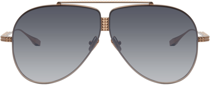 Valentino Rose Gold XVI Sunglasses