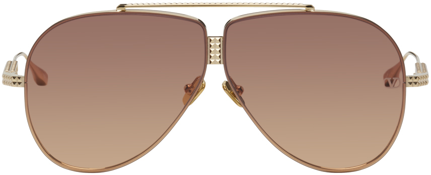 Valentino Gold XVI Sunglasses