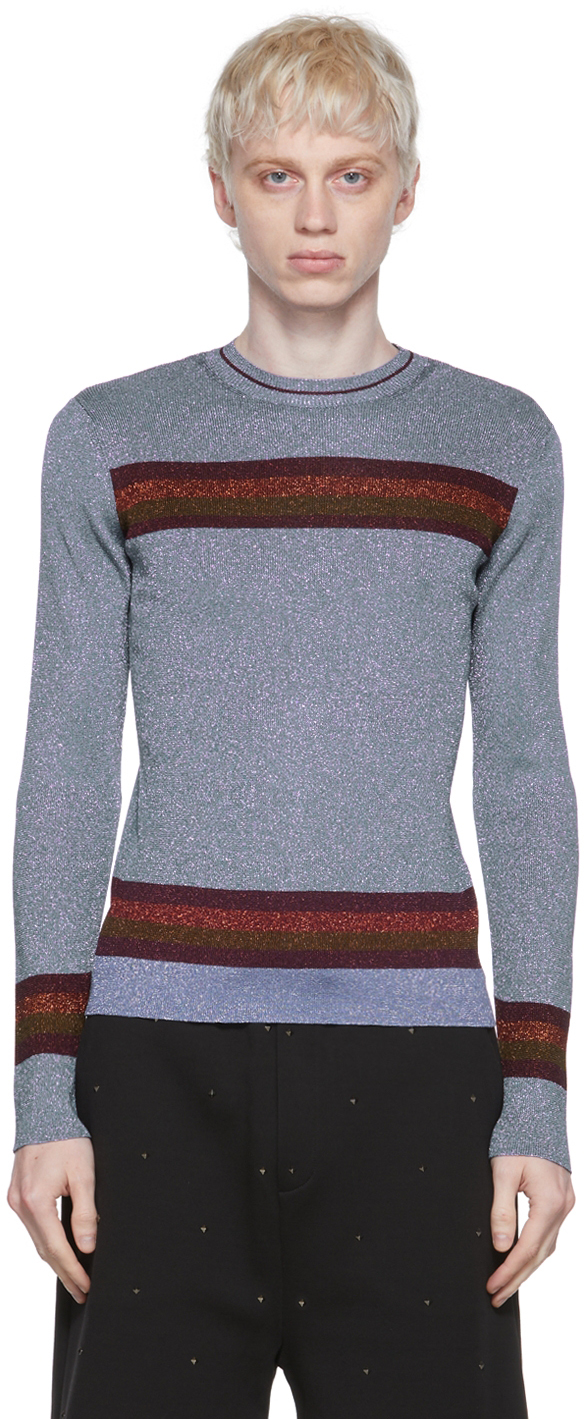 Valentino Purple Viscose Sweater