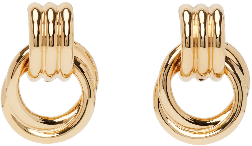 Gold Multi-Link Earrings