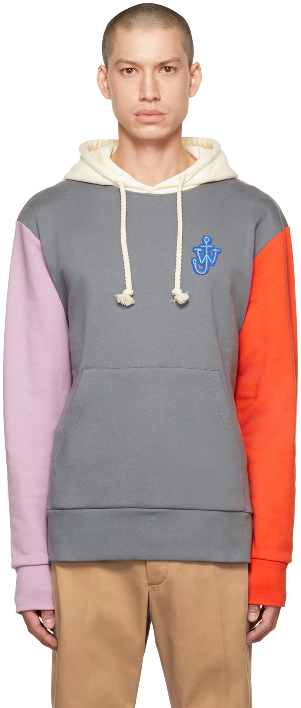 Multicolor Colorblock Hoodie