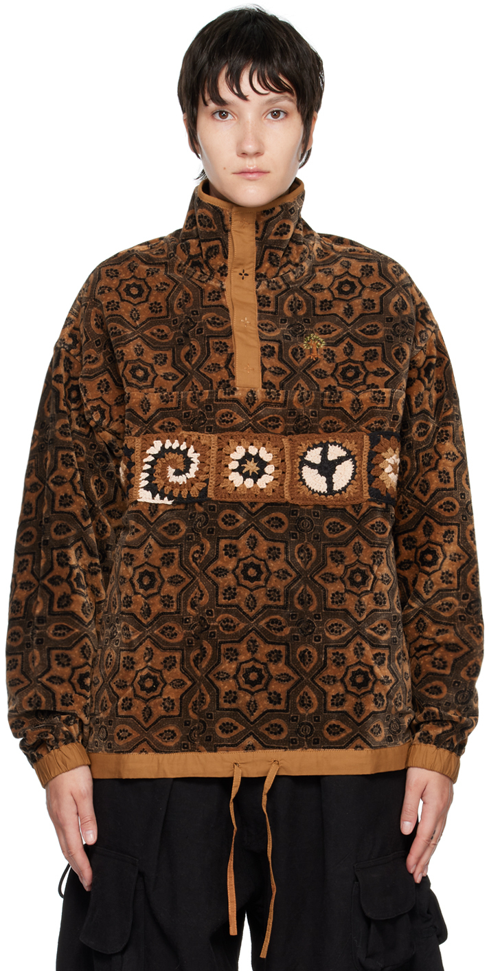 Brown Polite Pullover Sweater