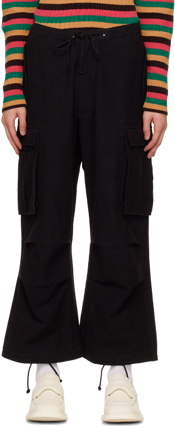 Story mfg. Black Peace Cargo Pants SSENSE Canada