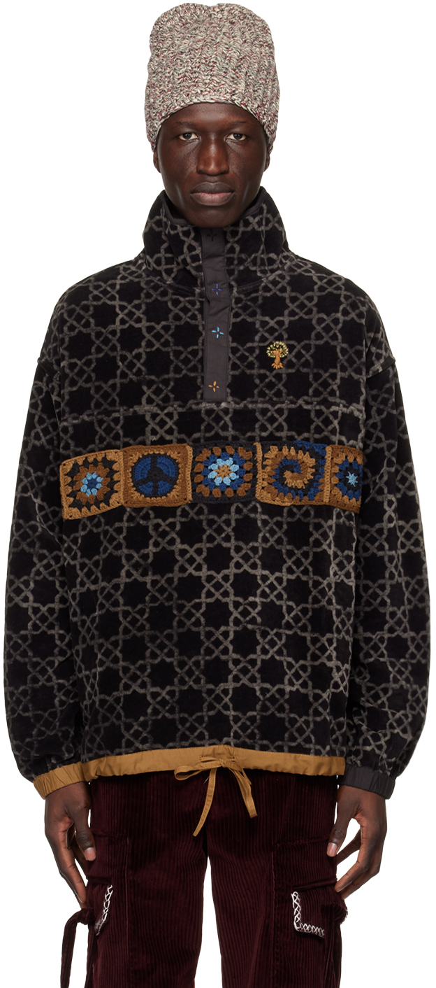 Story mfg.: Black Polite Pullover Sweater | SSENSE