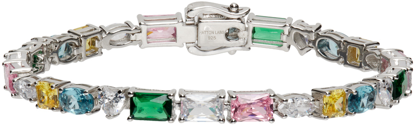 Hatton Labs Multicolor 'La Croisette' Tennis Bracelet | Smart Closet