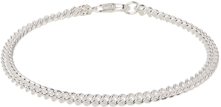 Mini Curb Chain Bracelet SSENSE Men Accessories Jewelry Bracelets 