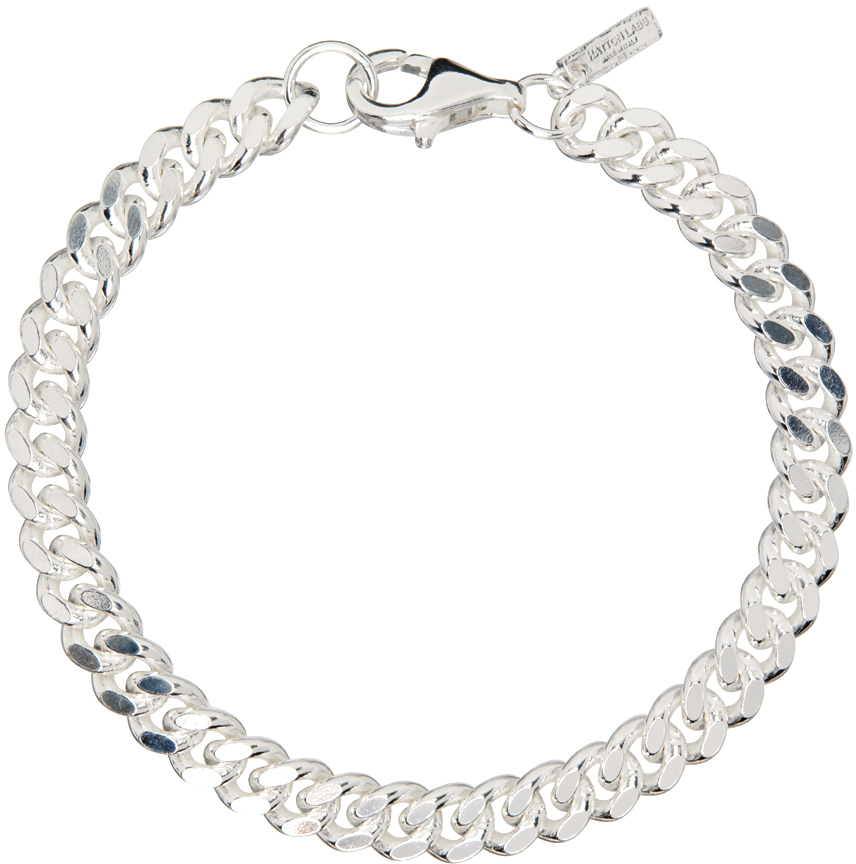 Hatton Labs H Logo Chain-Link Bracelet - Silver