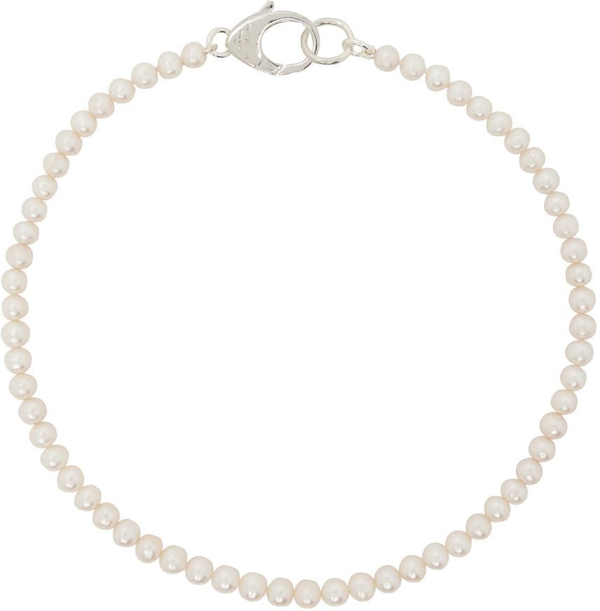 Hatton Labs White Pearl Necklace