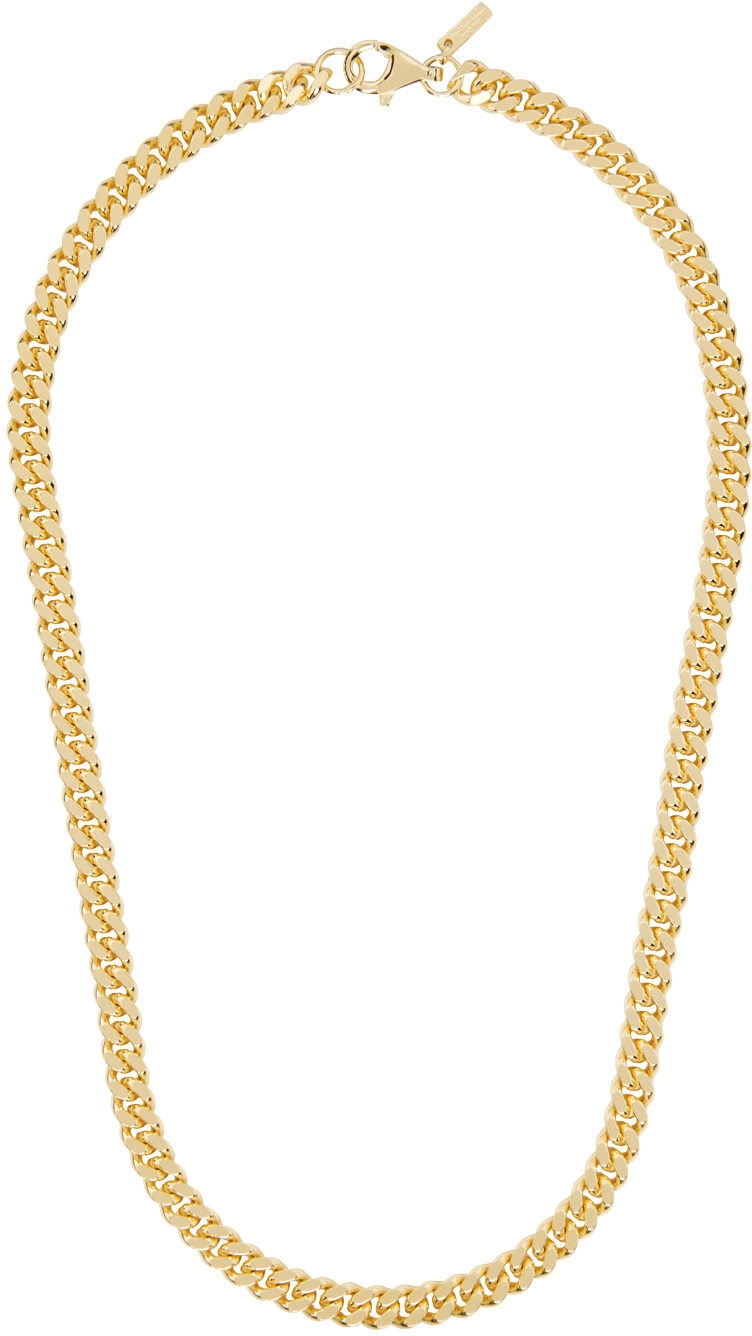 Hatton Labs Gold Curb Chain Necklace