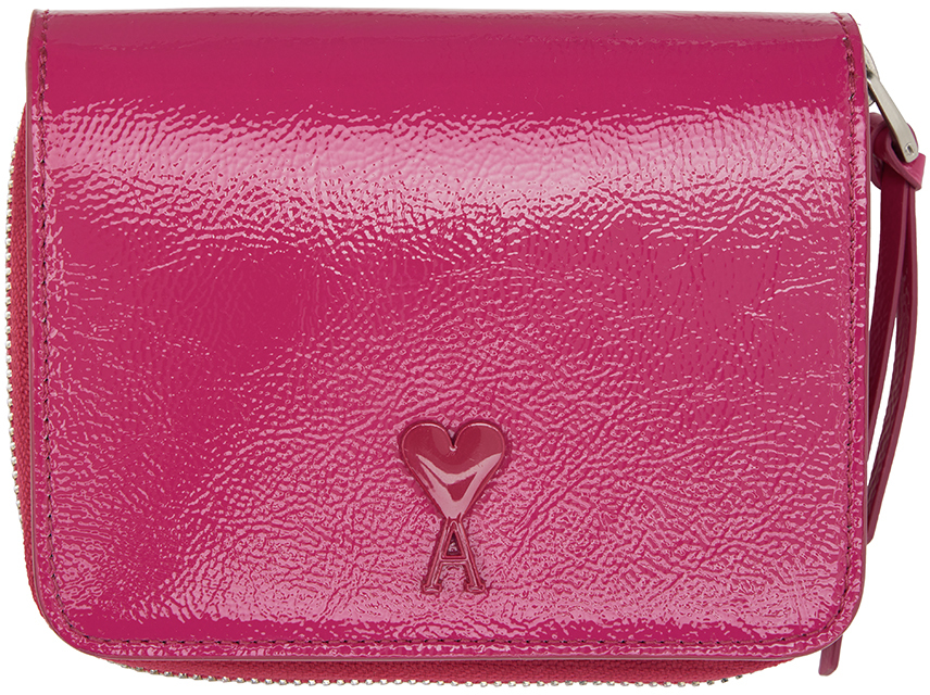 SSENSE Women Accessories Bags Purses Pink Ami de Cœur Wallet 