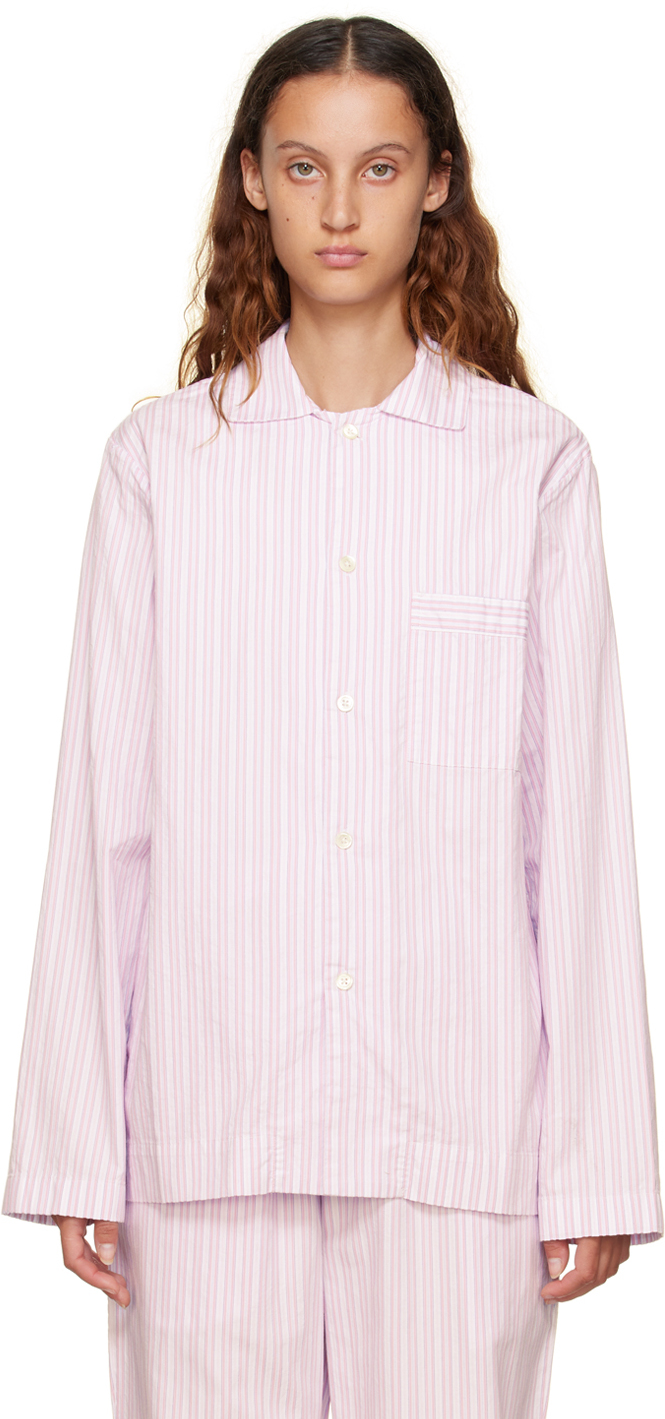 Ssense Donna Abbigliamento Abbigliamento per la notte Pigiami Pink & White Party Pyjama Set 