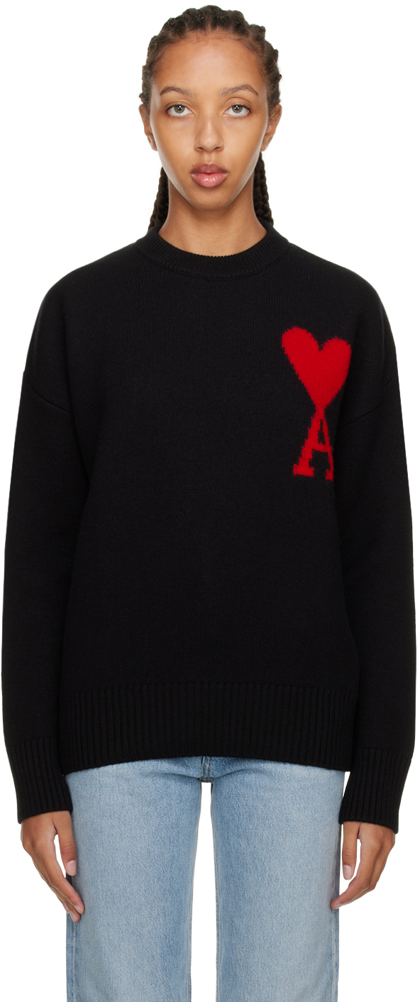 Black Ami De Caur Sweater