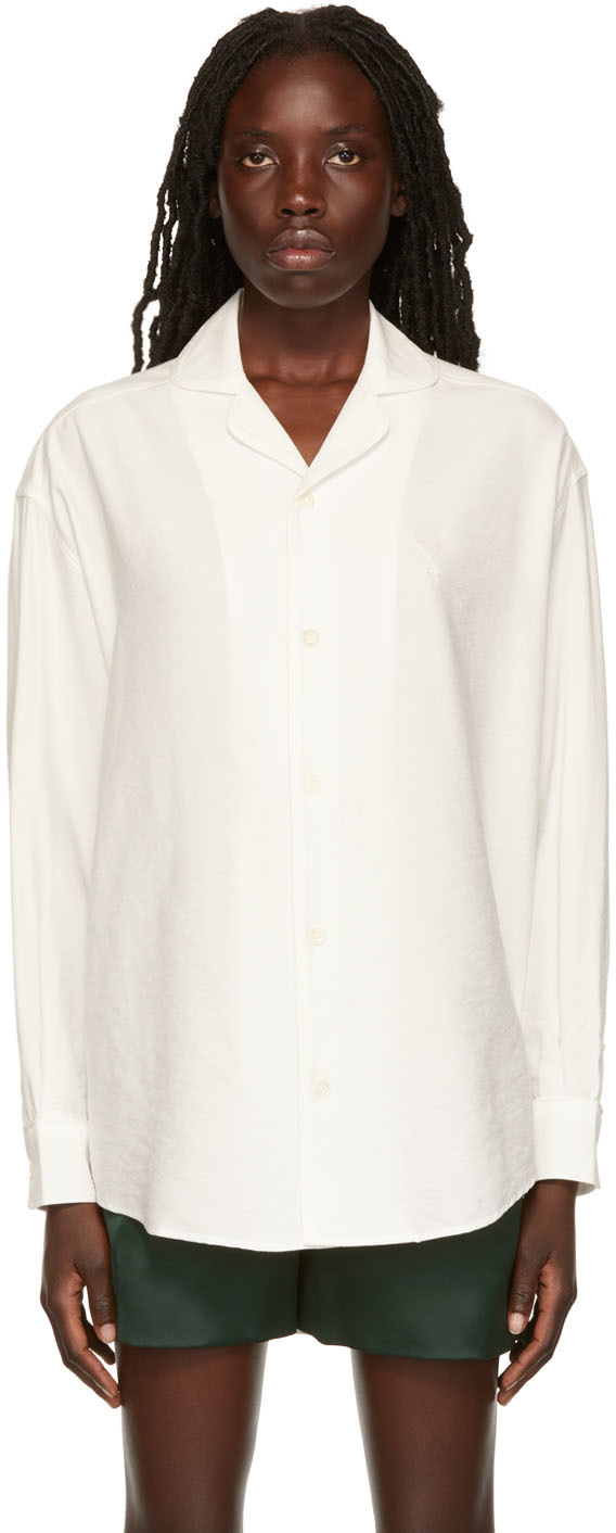 SSENSE Exclusive White Ami De Coeur Shirt