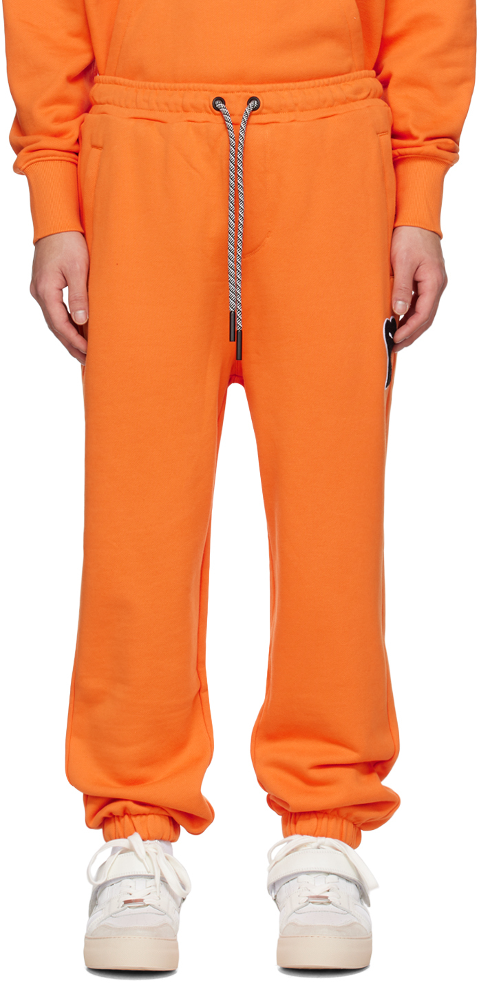 Ami Alexandre Mattiussi Orange Puma Edition Lounge Pants In 72 Jaffa Orange