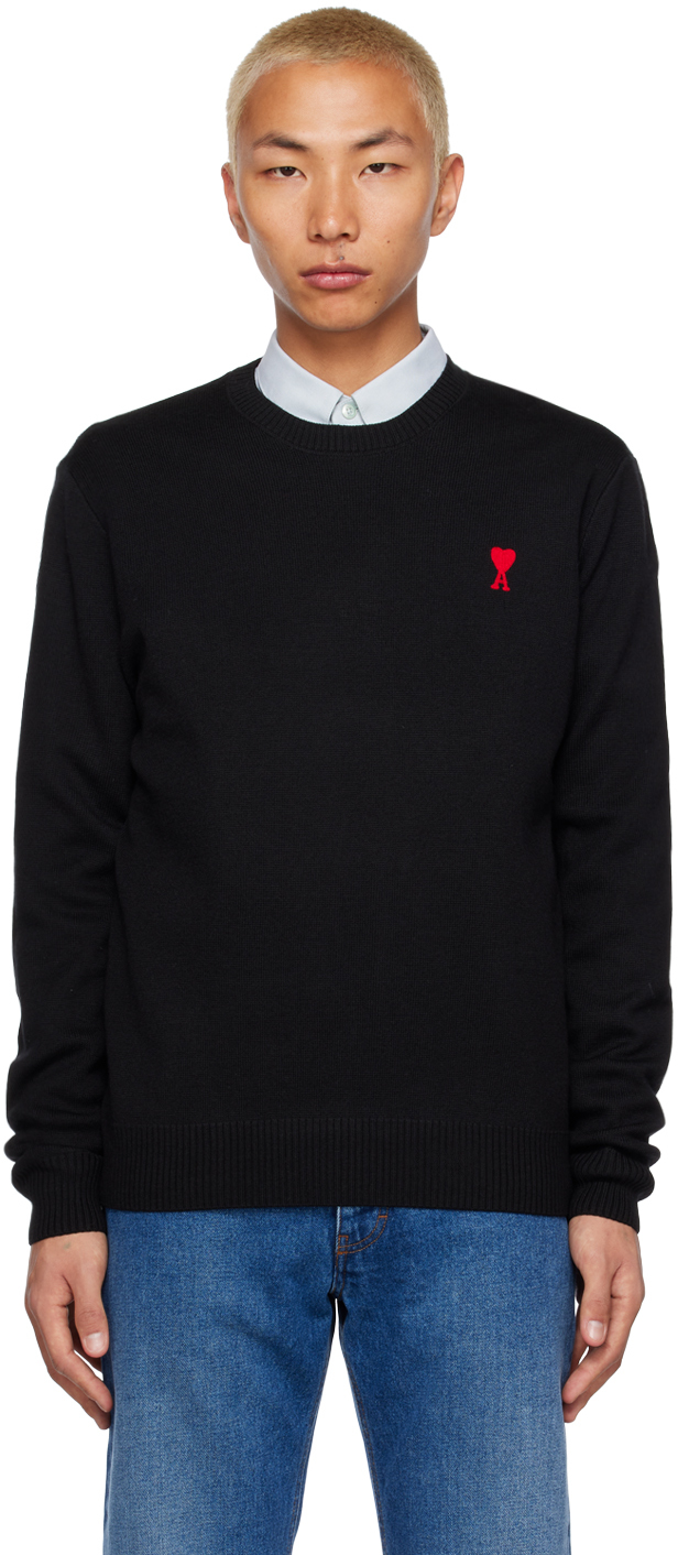 Black 'Ami De Caur' Sweater