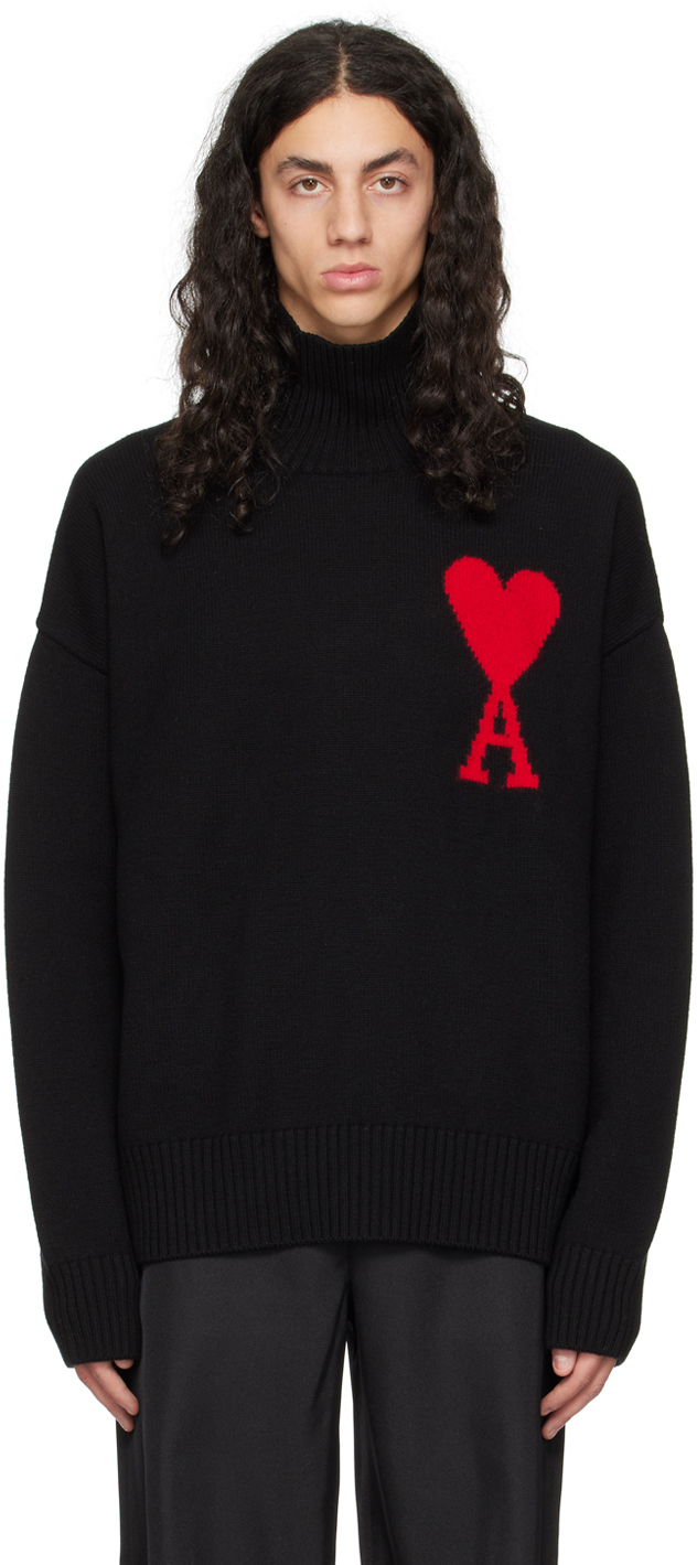 Black Ami de Caur Turtleneck