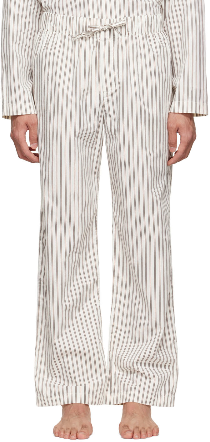 Ssense Uomo Abbigliamento Abbigliamento per la notte Pigiami Brown Organic Cotton Pyjama Pants 