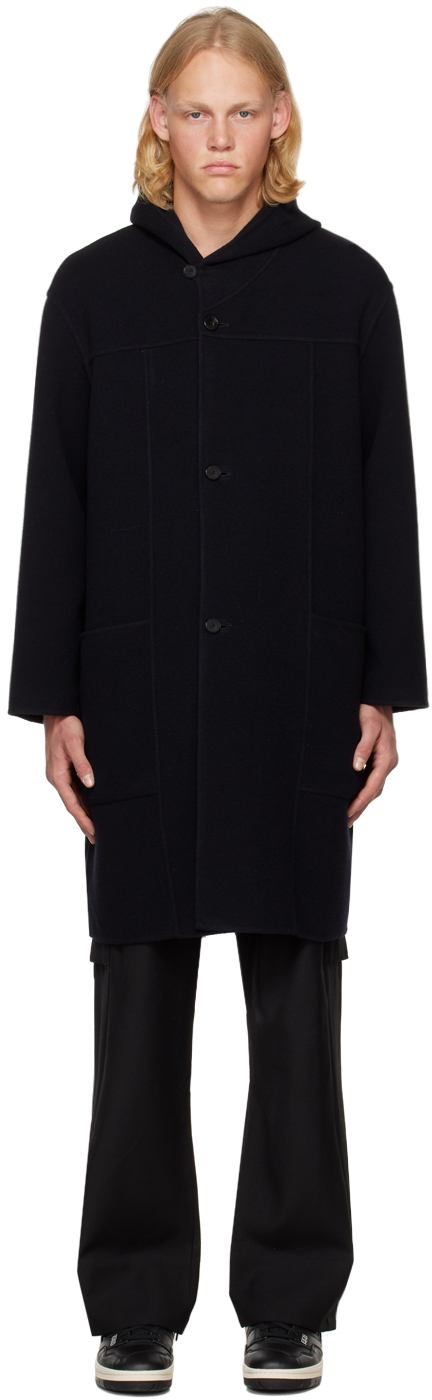 AURALEE Beige Wool & Cashmere Jacquard Melton Zip Jacket | Smart 