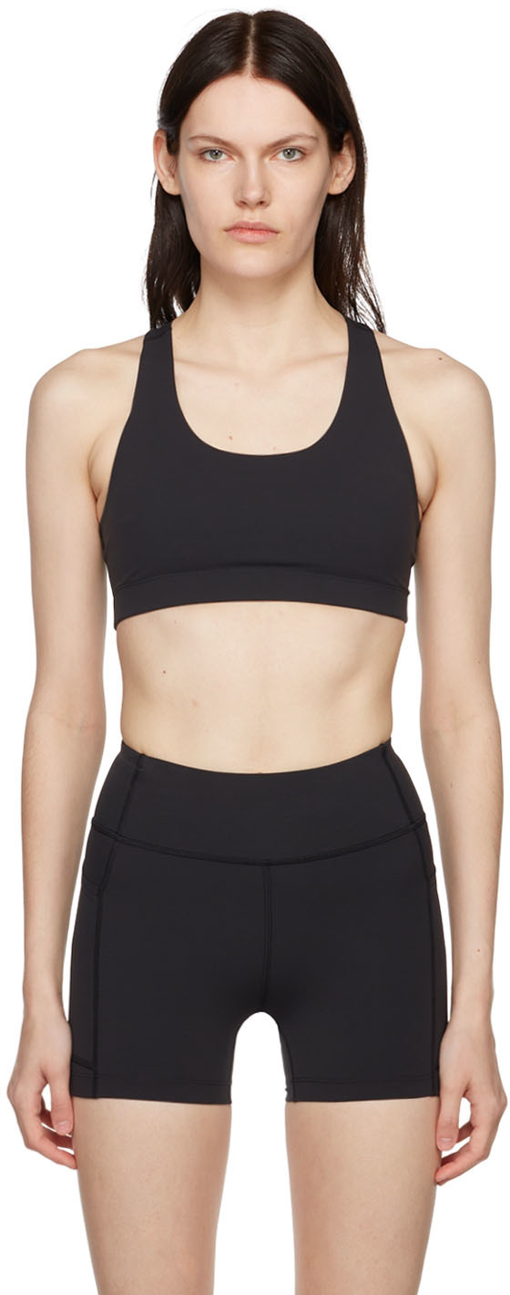 Outdoor Voices Black All-time Sport Bra