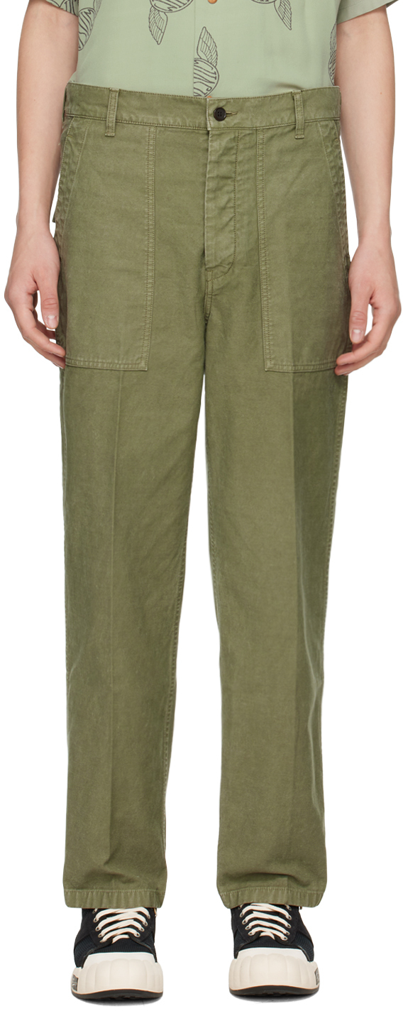 Green Alda Trousers