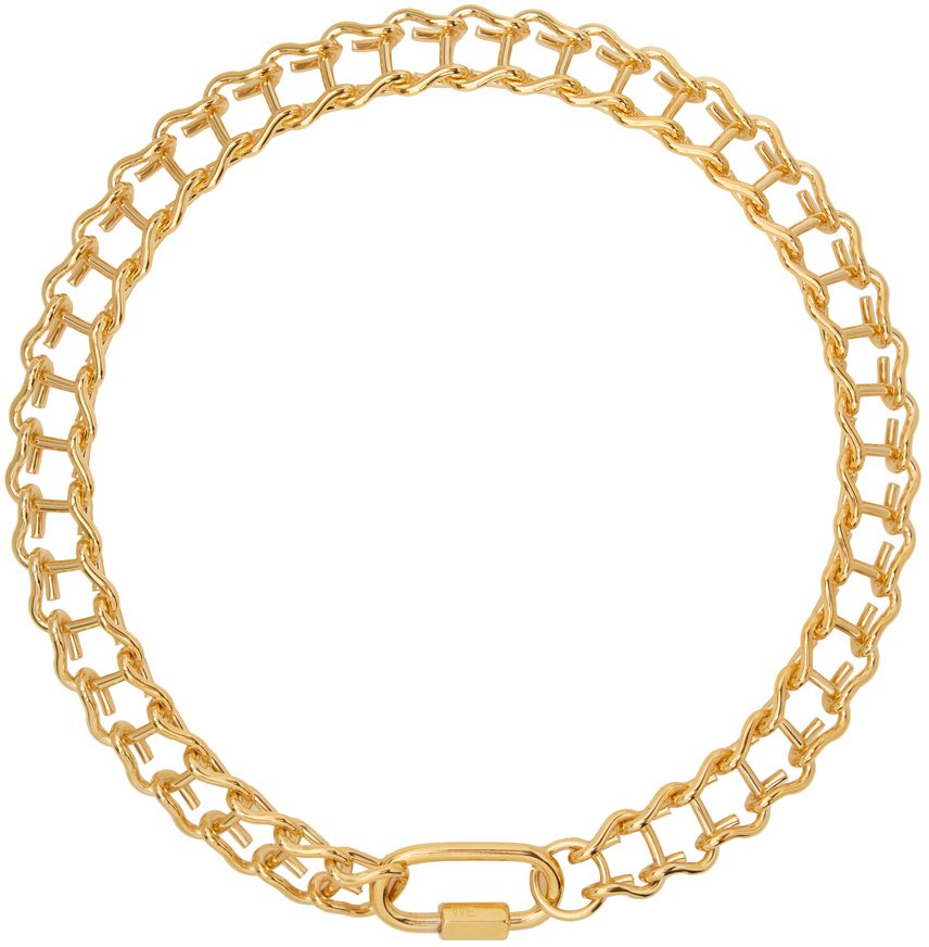 IN GOLD WE TRUST PARIS Gold Vintage Necklace SSENSE Canada in-gold-we-trust-paris-gold-vintage-necklace-ssense-canada