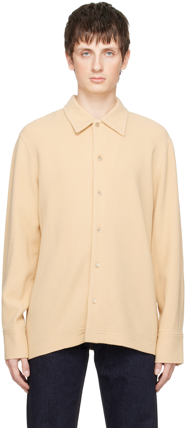 Séfr: Beige Ripley Shirt | SSENSE